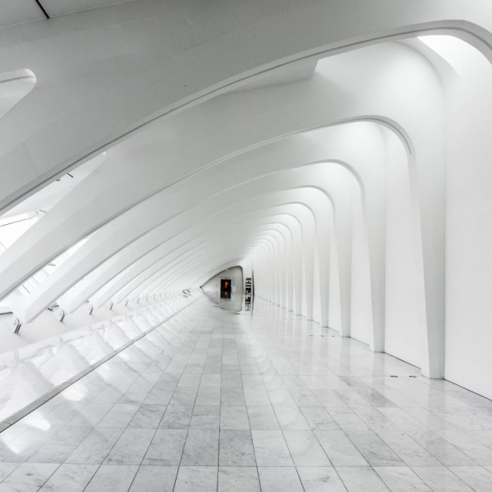 A Long White Corridor