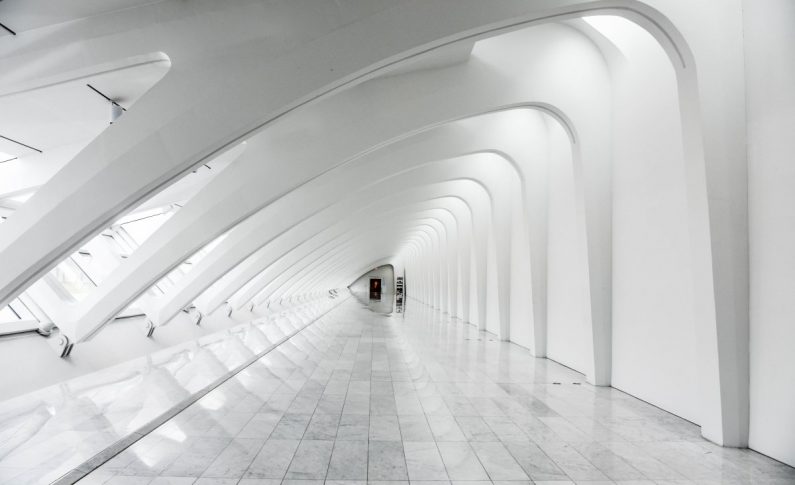 A Long White Corridor
