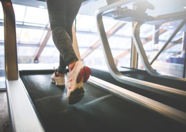 Cardio Running on a Treadmill